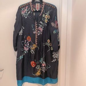 Johnny Was silk dress